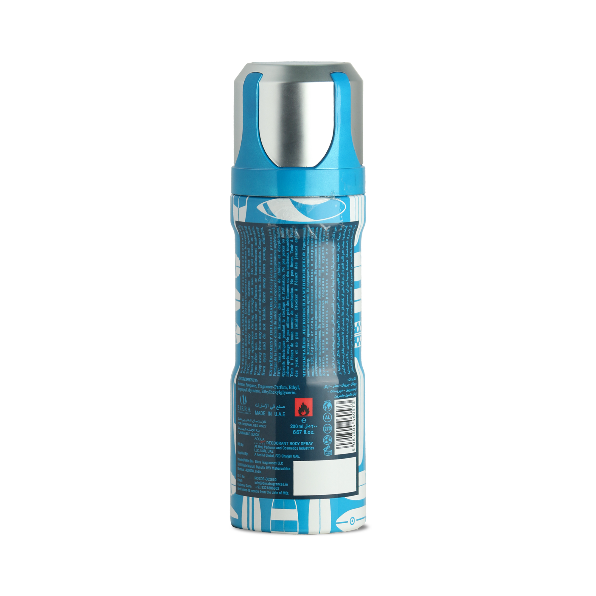 Acqua Sport Extreme Birra Men Deo 200ml- Premium Deodorants